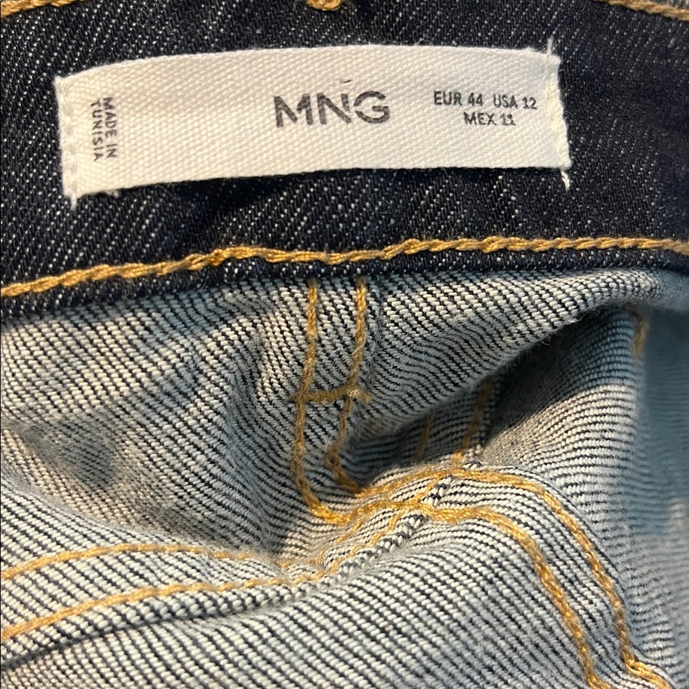 NWT Mango Claudia Slim-Fit Cropped Jeans - Picture 6 of 9